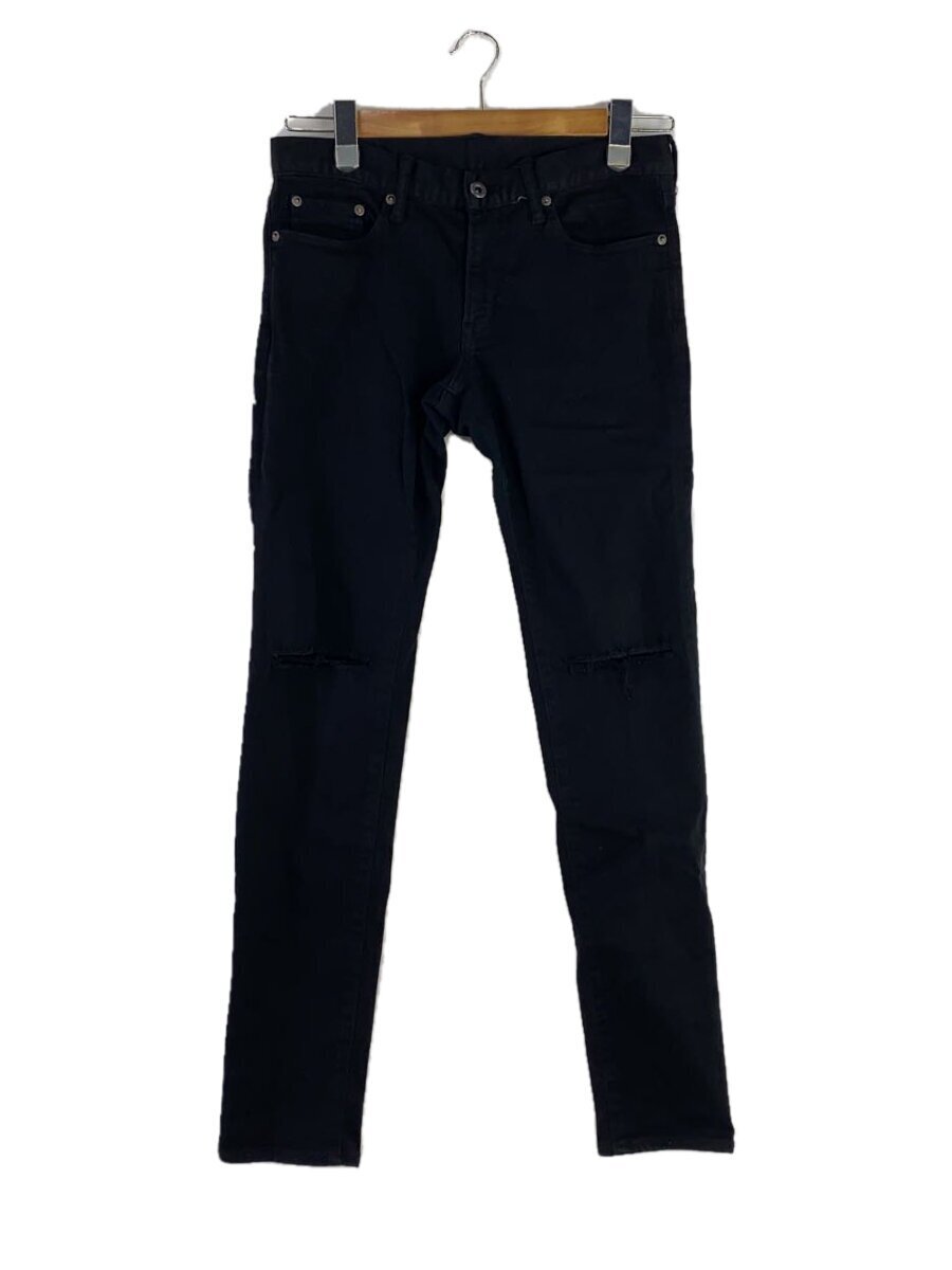 HYSTERIC GLAMOUR◆スキニーパンツ/28/コットン/BLK/無地/0651AP05