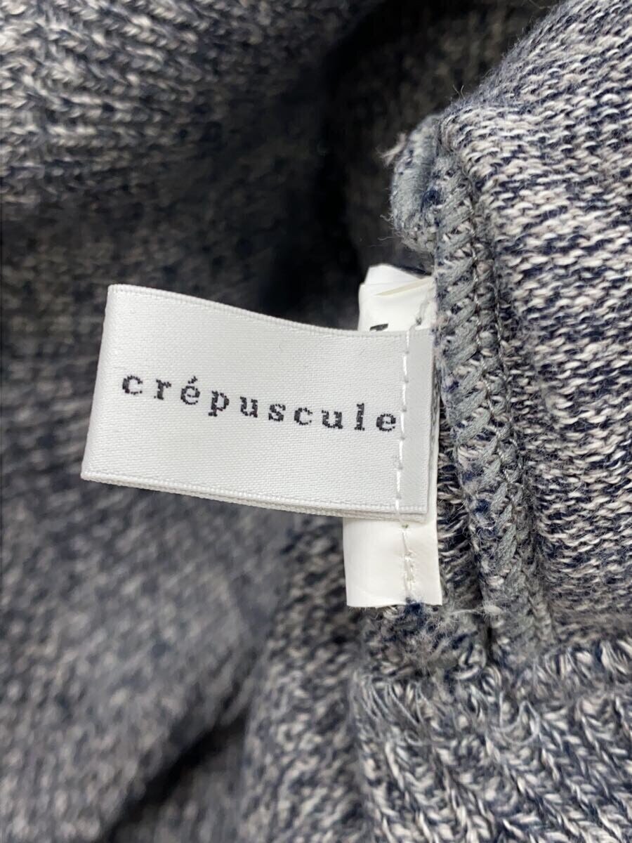 crepuscule◆カーディガン(薄手)/1/コットン/GRY/2303-002 crepuscule◆カーディガン(薄手)/1/コットン/GRY/2303-002