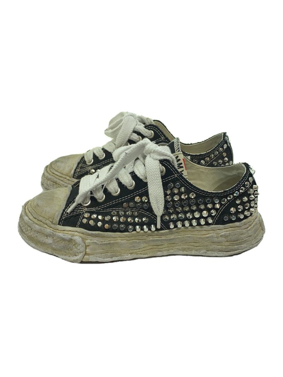 MIHARA YASUHIRO◆ローカットスニーカー/41/BLK/A13FW715/スタッズ/
