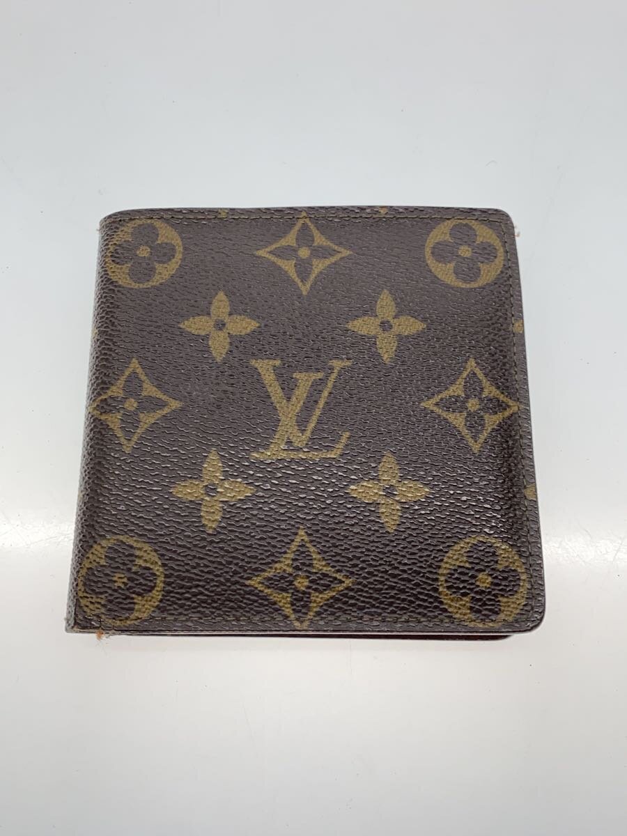 LOUIS VUITTON◆ポルト・フォイユ・マルコNM_モノグラム・キャンバス_BRW/PVC/BRW/レディース
