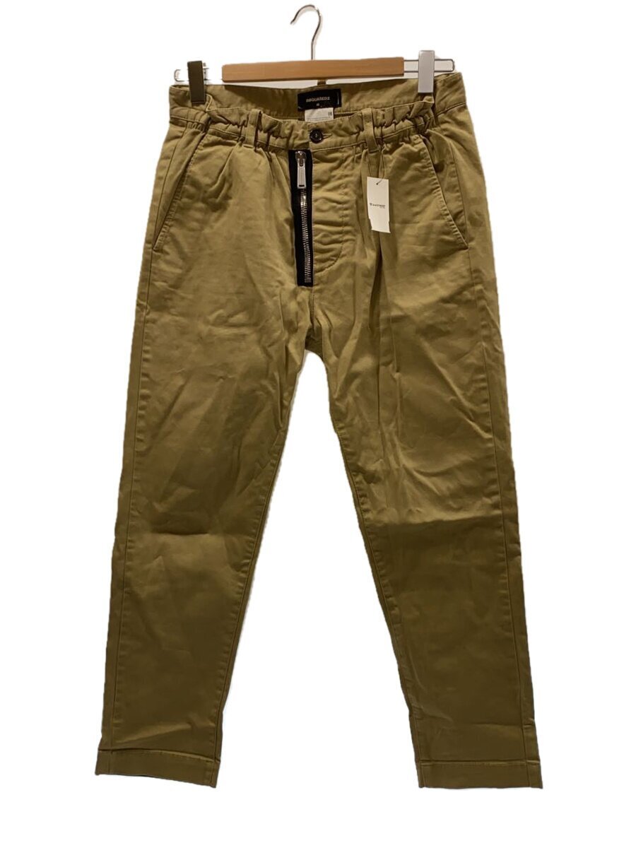 DSQUARED2◆ボトム/46/コットン/BEG/S71KB0389 S39021