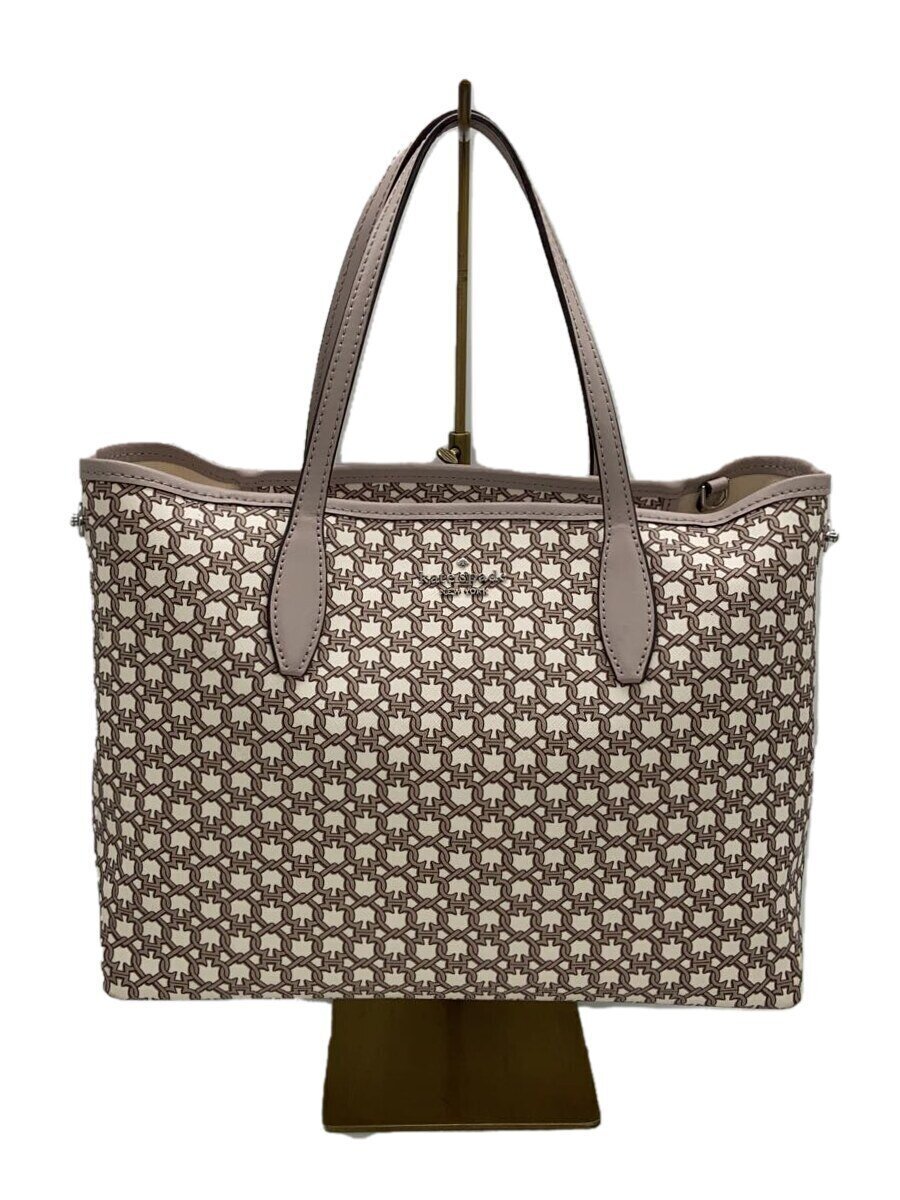 kate spade new york◆トートバッグ/-/BEG/総柄/WKR00067