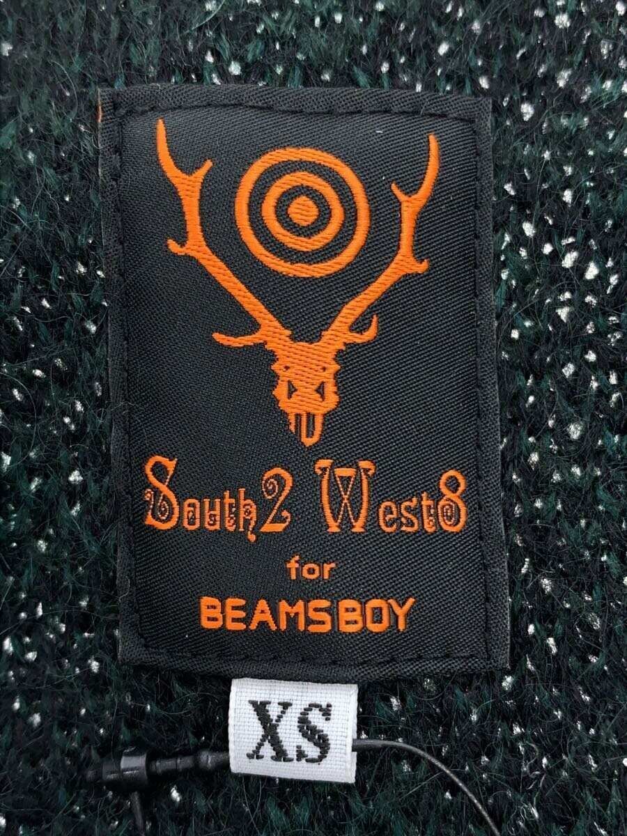 South2 West8(S2W8)◆BEAMS BOY別注/MOHAIR CARDIGAN/HM954/カーディガン/XS/モヘア/GRN South2 West8(S2W8)◆BEAMS BOY別注/MOHAIR CARDIGAN/HM954/カーディガン/XS/モヘア/GRN