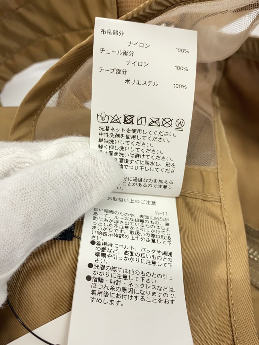 MAISON SPECIAL◆トップス/FREE/ナイロン/BRW/21231315809 MAISON SPECIAL◆トップス/FREE/ナイロン/BRW/21231315809