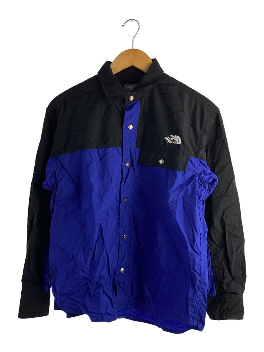 THE NORTH FACE◆ジャケット/S/ナイロン/BLU/NR11961/ロングスリーブヌプシシャツ