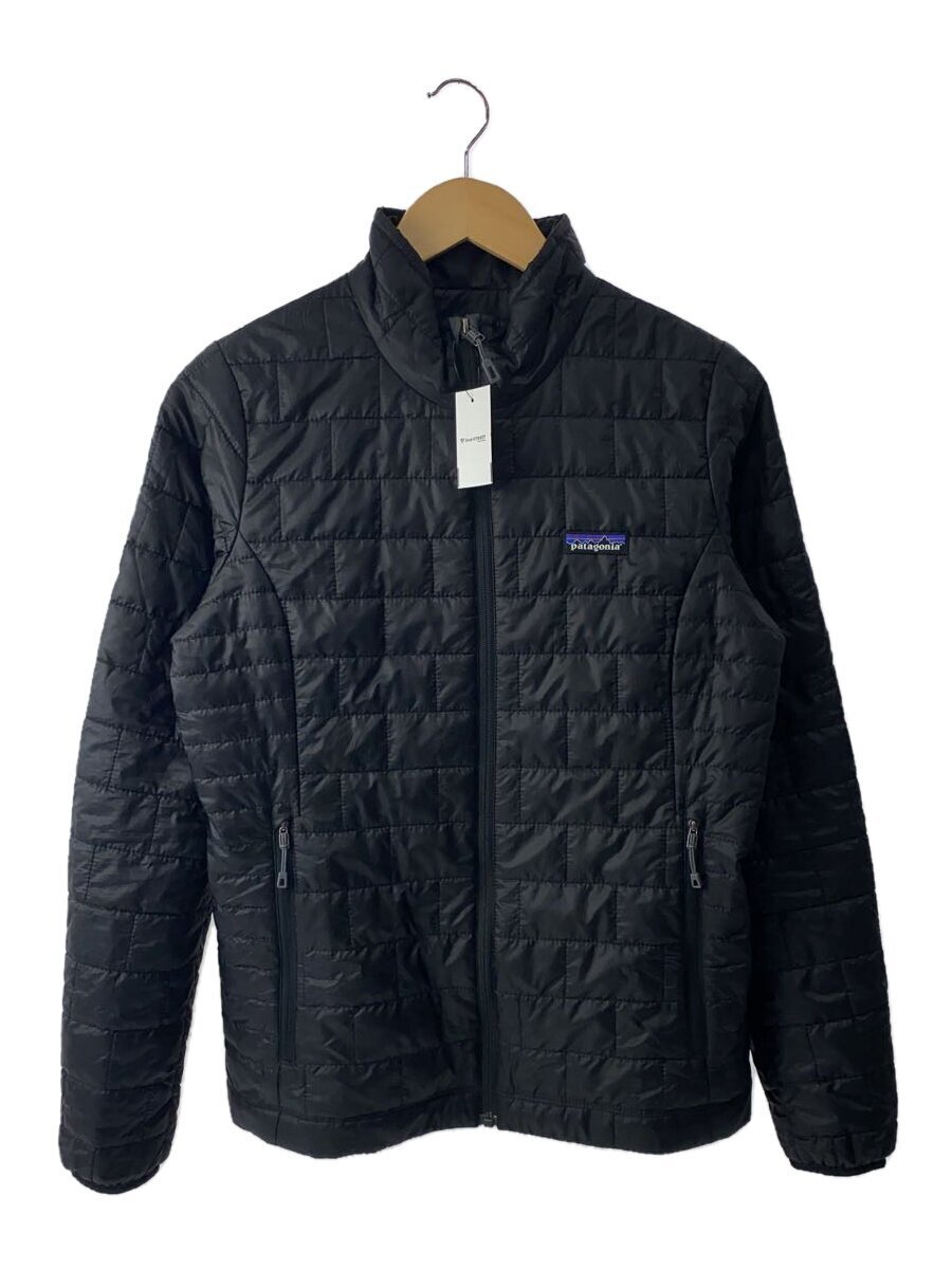 patagonia◆Nano Puff Jacket/ナノパフジャケット/プリマロフト/S/ポリエステル/BLK/84217/