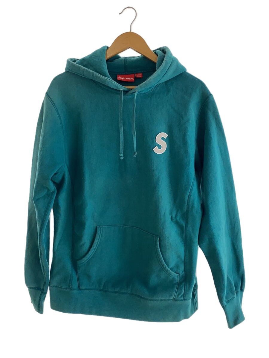 Supreme◆SLogo Hooded Sweatshirt/パーカー/L/コットン/GRN