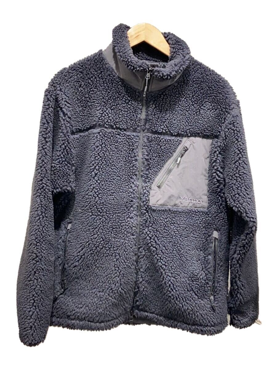 Marmot◆SHEEP FLEECE JACKET/フリースジャケット/L/ブラック/TSFMF207