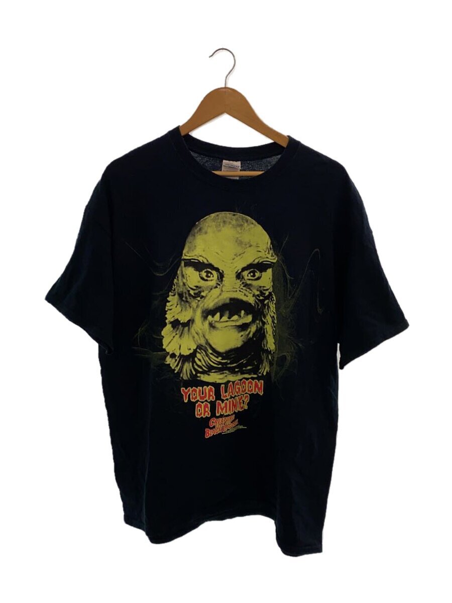 GILDAN◆Tシャツ/XL/コットン/BLK/プリント