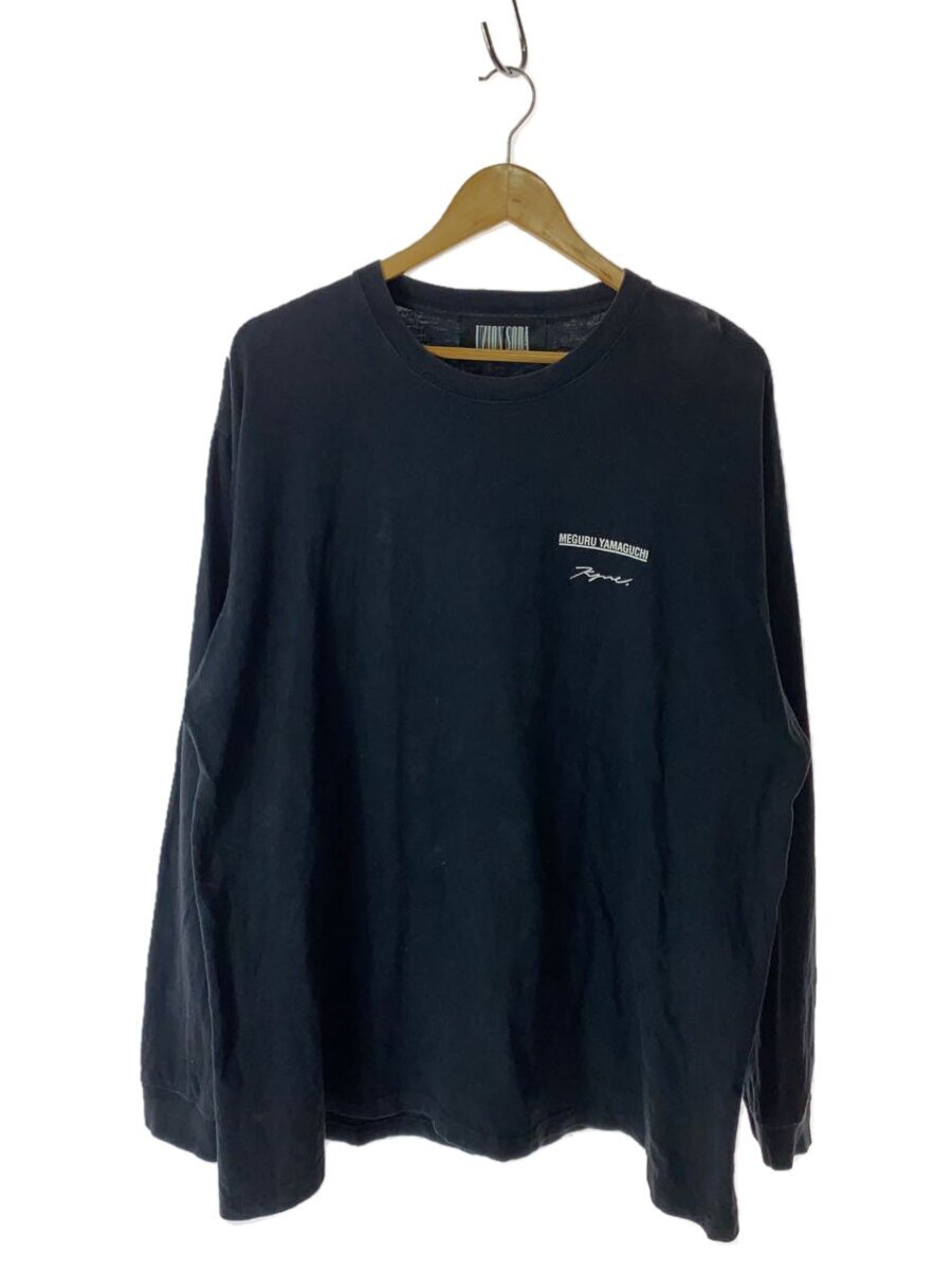 MEGURU YAMAGUCHI/UNION SODA/長袖Tシャツ/XXL/コットン/BLK