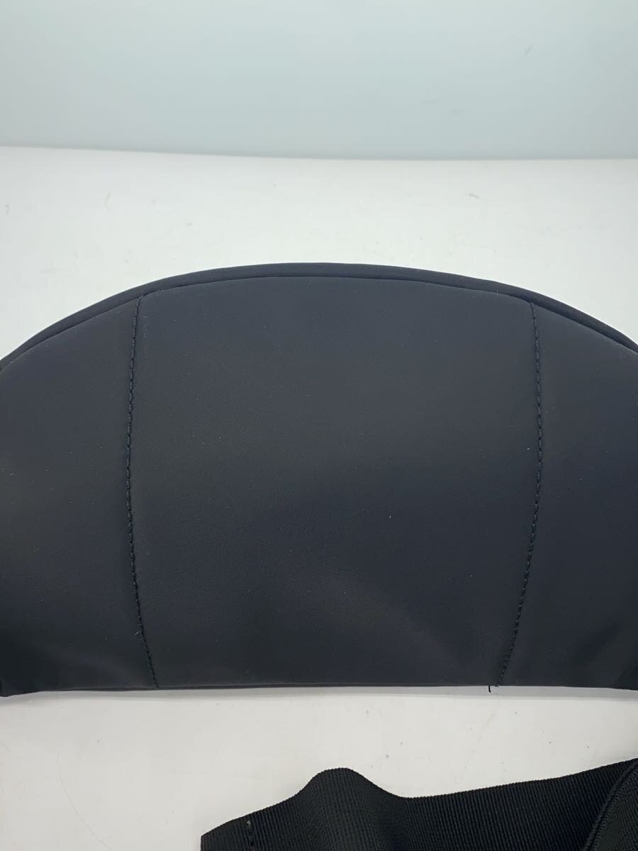 MARY QUANT◆ウエストバッグ/ナイロン/BLK// MARY QUANT◆ウエストバッグ/ナイロン/BLK//