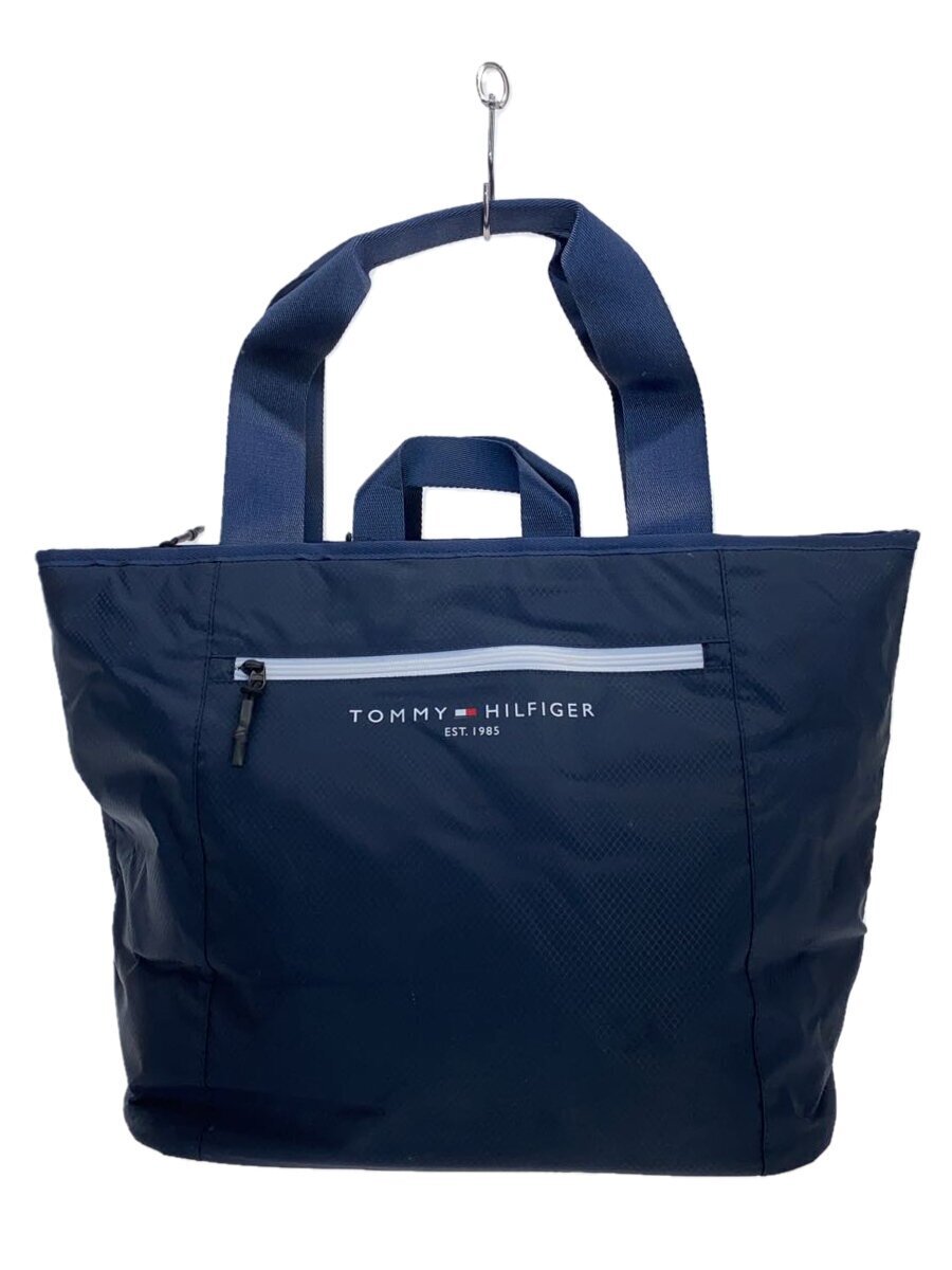 TOMMY HILFIGER◆トートバッグ/-/NVY/無地/xsyg4sta