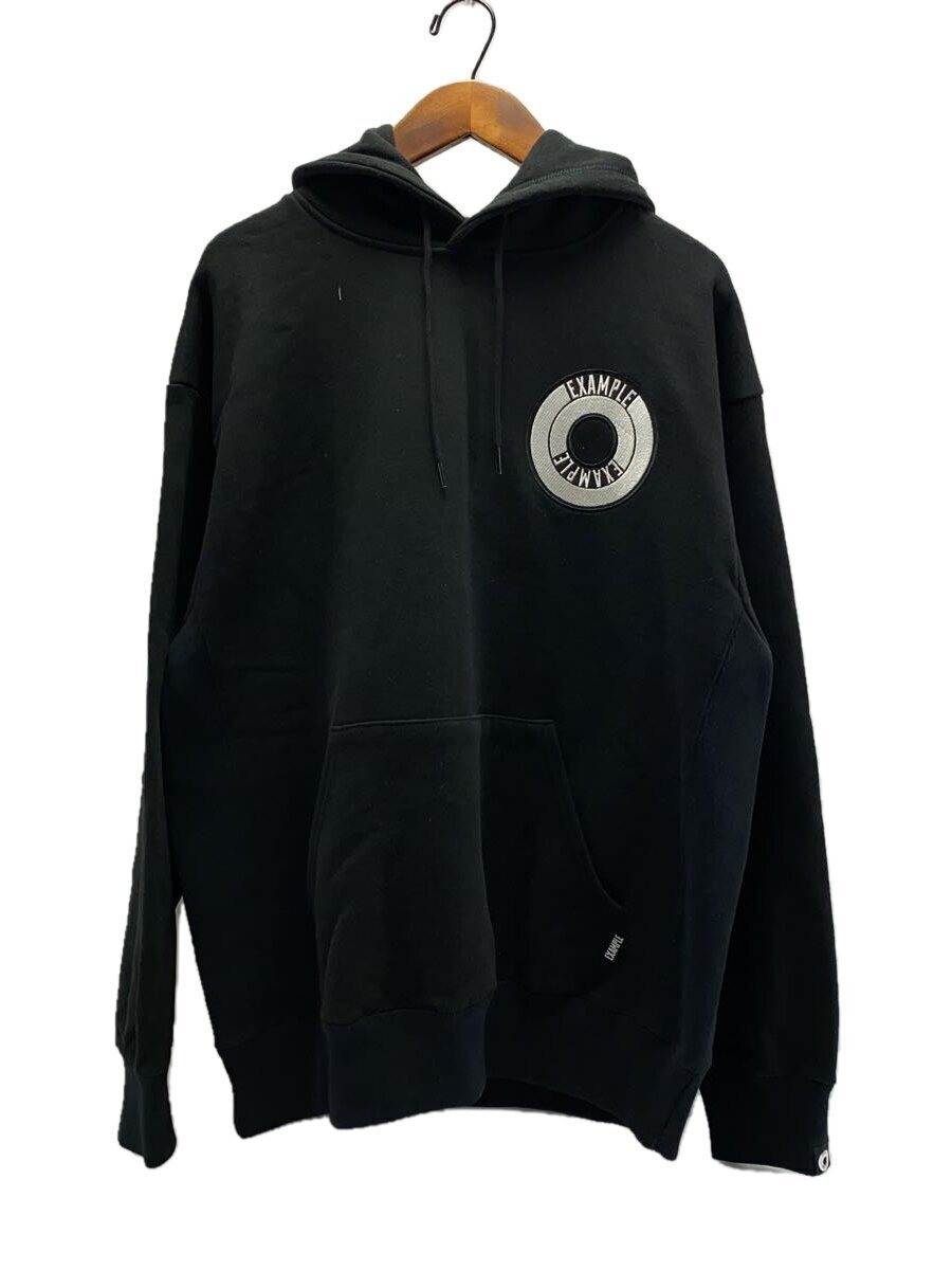 example ラウンドロゴ　パーカー 中古・古着通販】EXAMPLE (エグザンプル) ラウンドロゴパーカー レッド