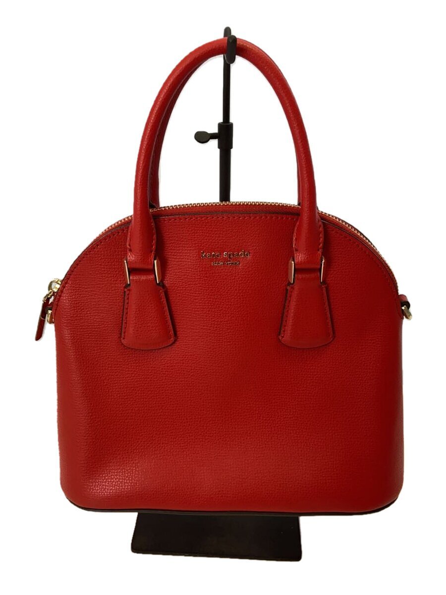 kate spade new york◆ハンドバッグ/レザー/RED