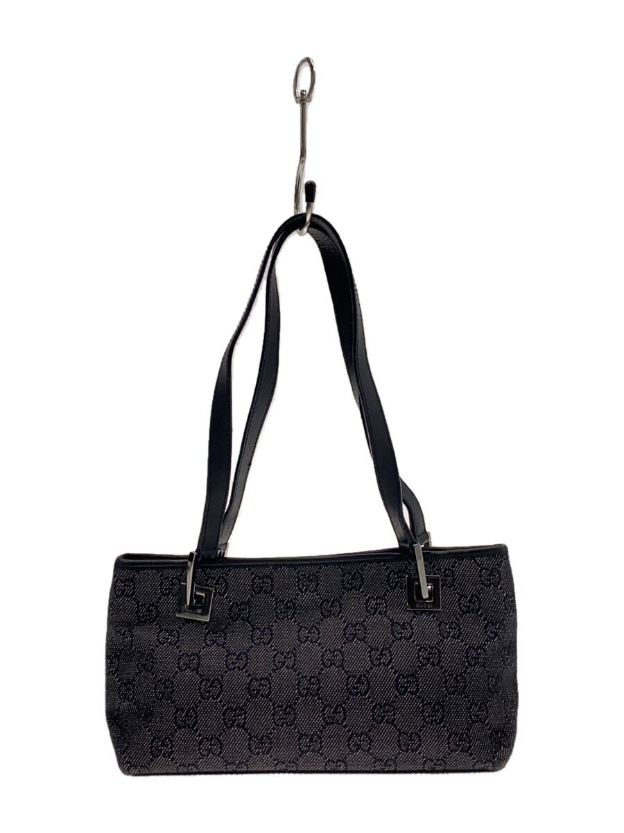 GUCCI◆トートバッグ_GGキャンバス/キャンバス/BLK