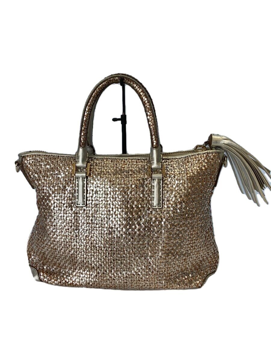 ANYA HINDMARCH◆トートバッグ/-/SLV