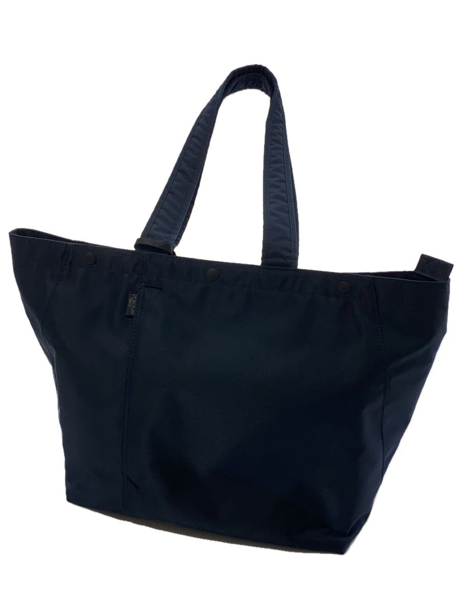 PORTER◆SHELL TOTE BAG/トートバッグ/ナイロン/NVY/679-36800