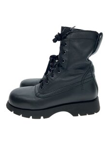 JIL SANDER* combat ботинки / гонки выше ботинки /38/BLK