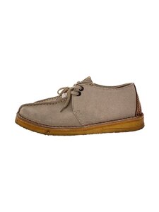 Clarks◆シューズ/US6.5/BEG/スウェード//