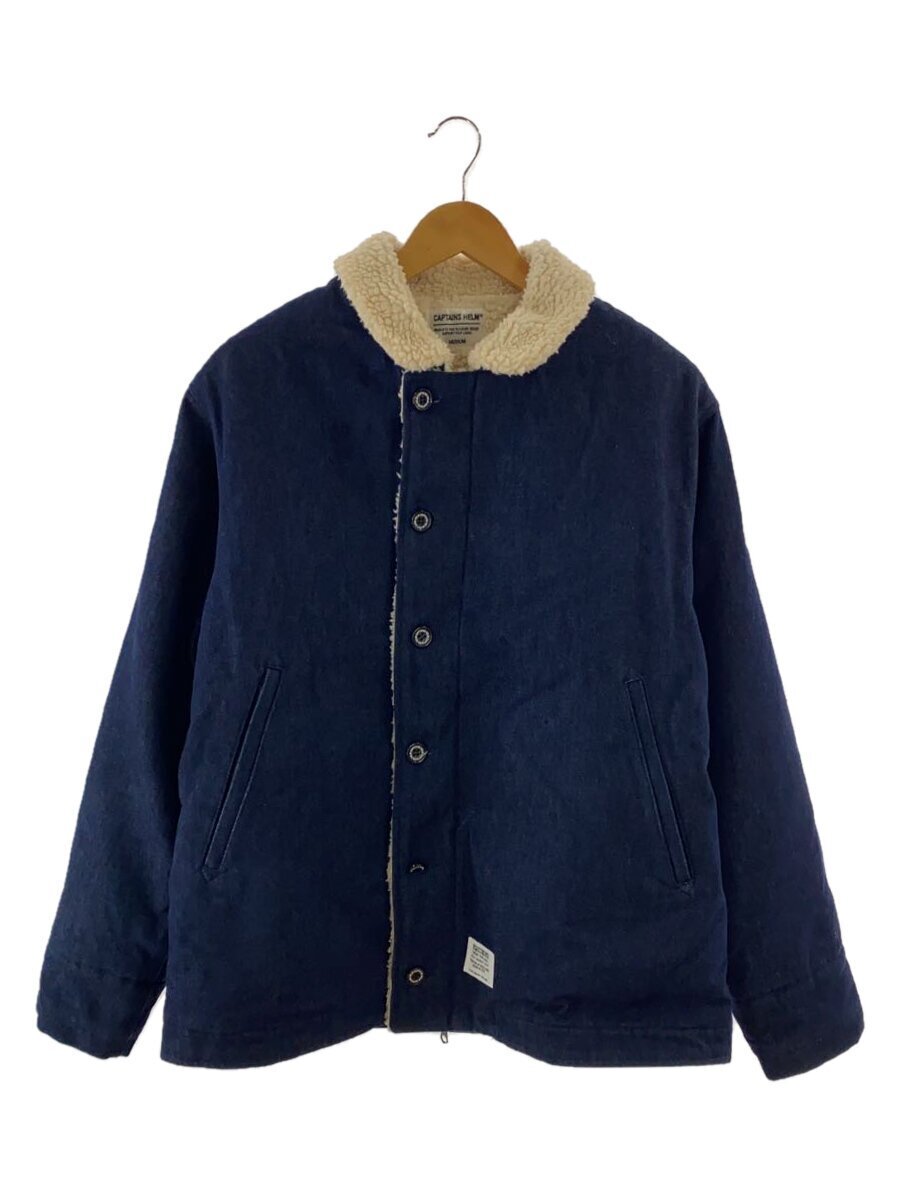 CAPTAINS HELM◆GOOD OLD N-1 JKT/ジャケット/M/コットン/IDG