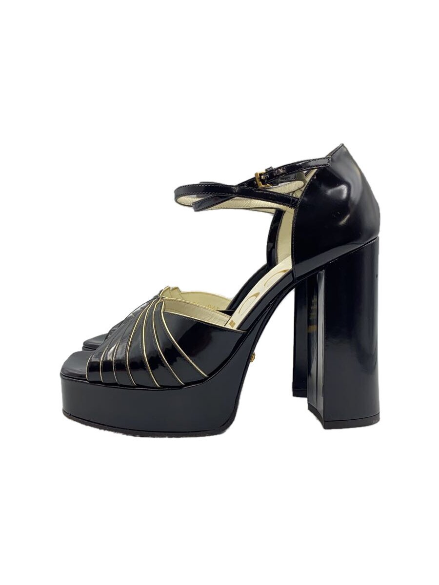 GUCCI◆サンダル/36/BLK/601580