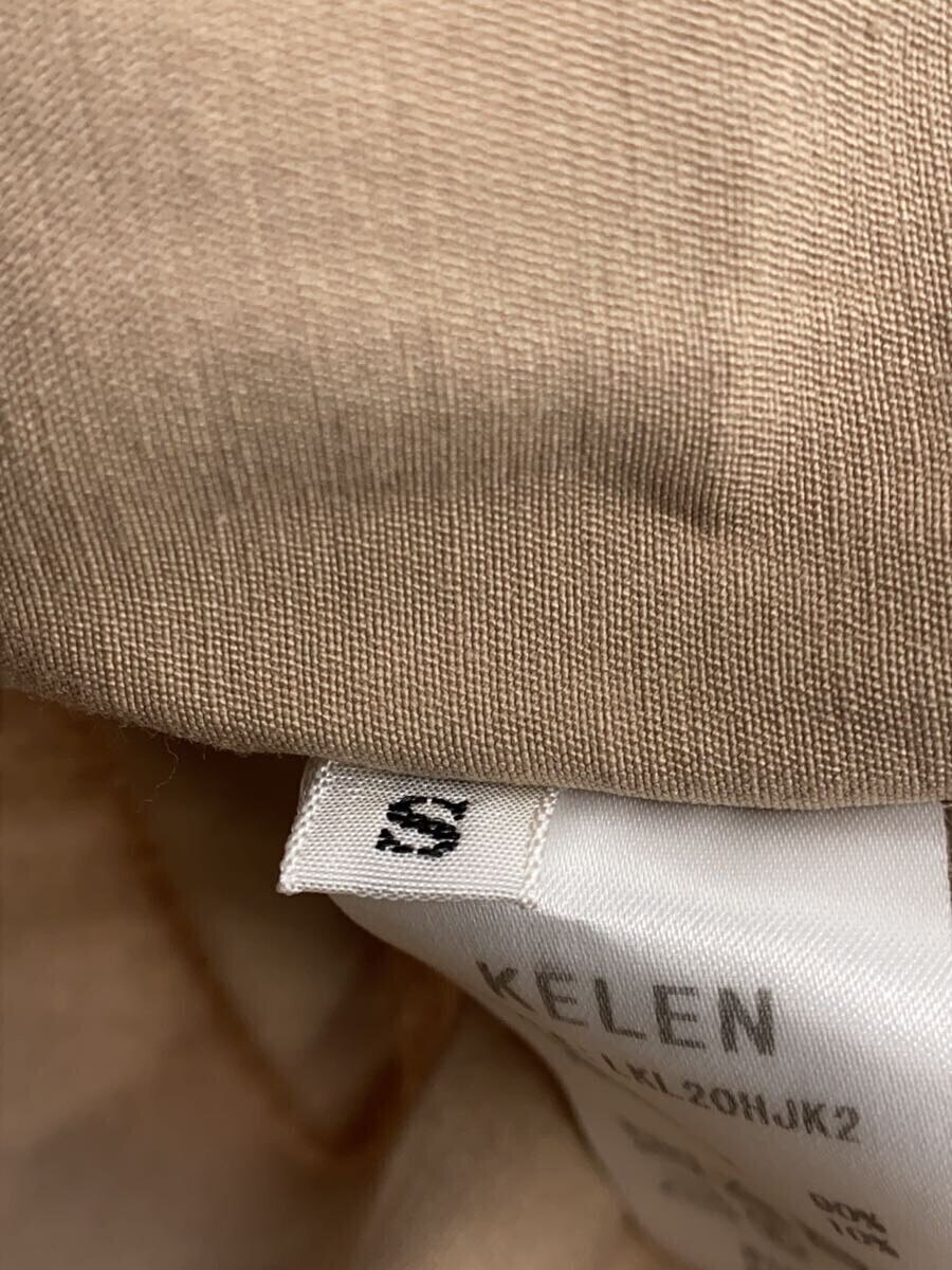 kelen◆T/Rクロス2トーントレンチコート/S/レーヨン/ベージュ/lkl20hjk2 kelen◆T/Rクロス2トーントレンチコート/S/レーヨン/ベージュ/lkl20hjk2