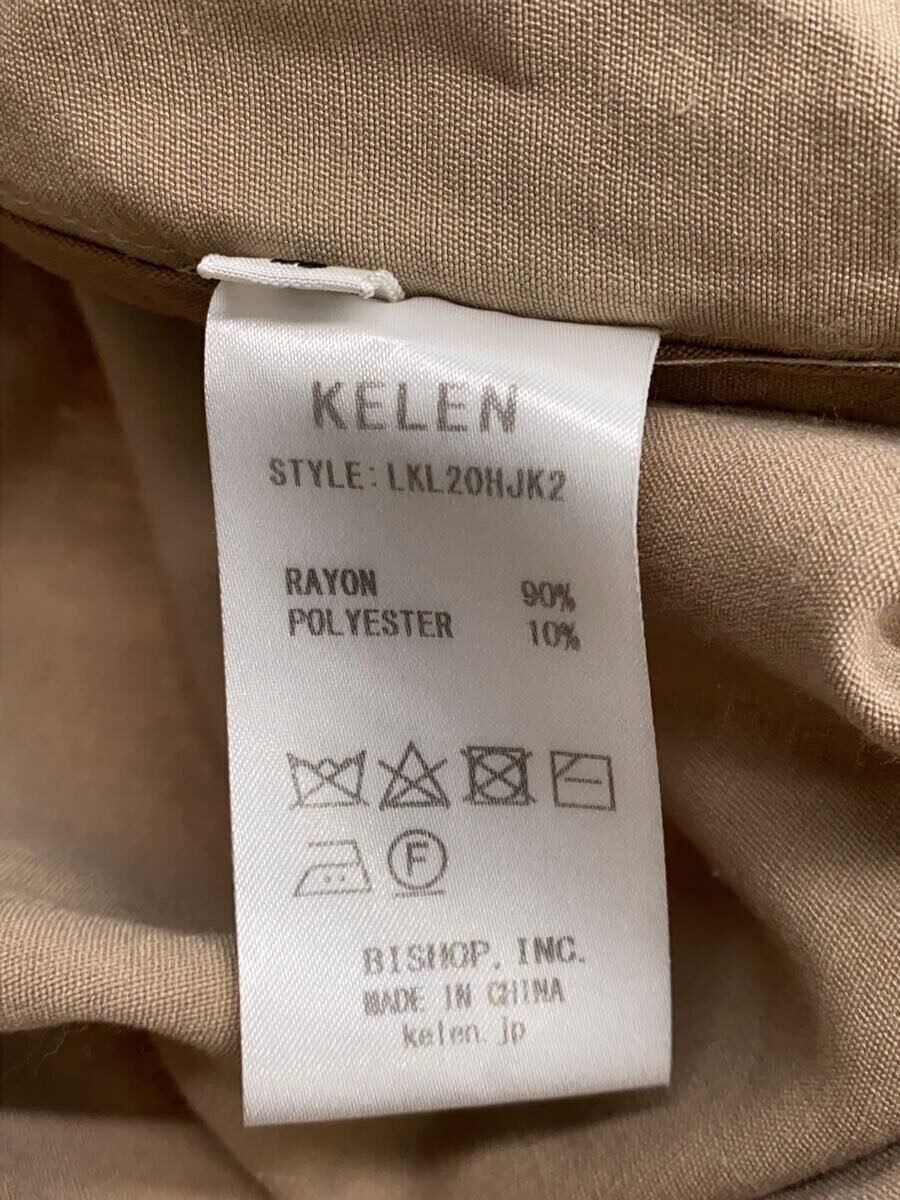 kelen◆T/Rクロス2トーントレンチコート/S/レーヨン/ベージュ/lkl20hjk2 kelen◆T/Rクロス2トーントレンチコート/S/レーヨン/ベージュ/lkl20hjk2