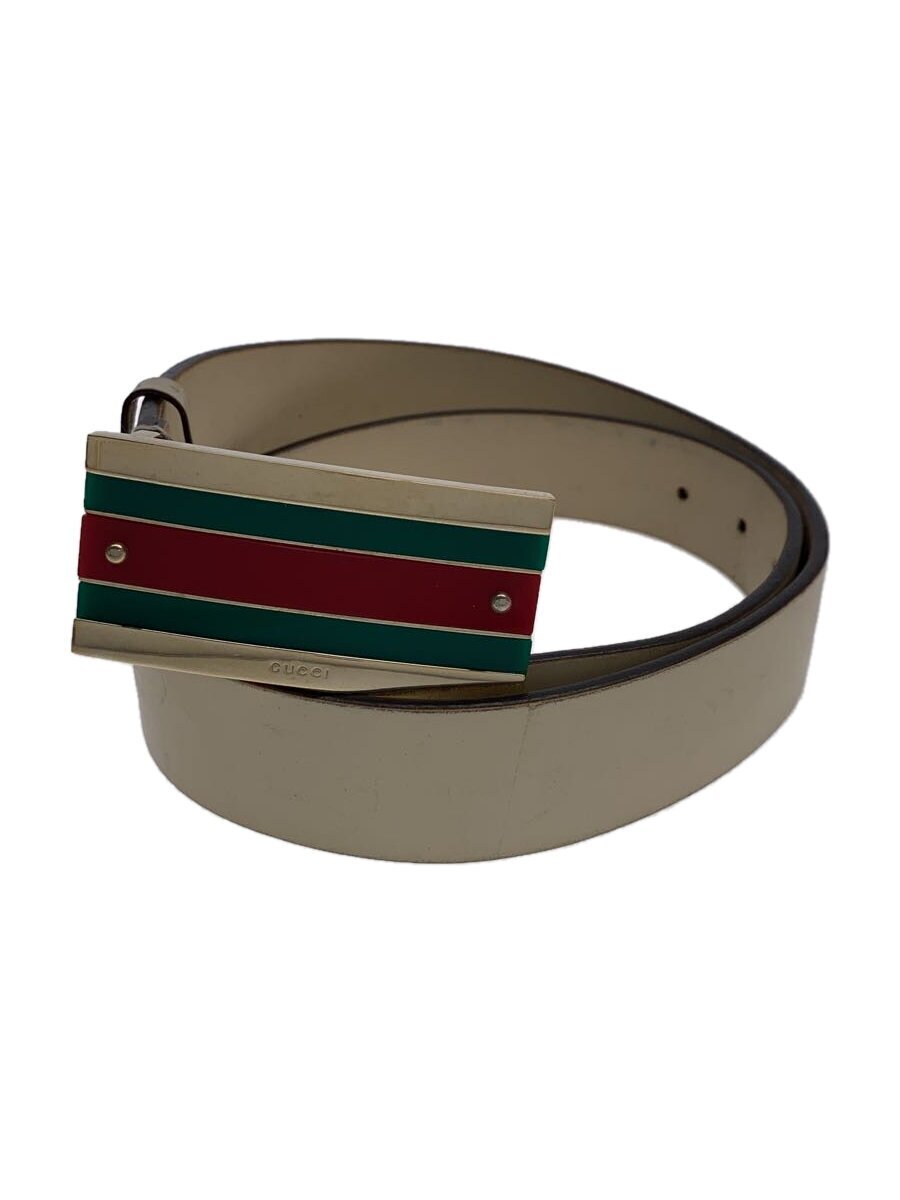 格安，品質保証 Yahoo!オークション - GUCCI ベルト/レザー/IVO/無地/メンズ/170882・2... その他