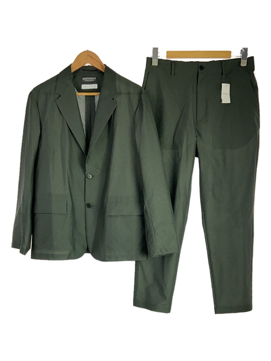 BEAUTY&YOUTH UNITED ARROWS◆TEXBRID/セットアップ/L/ポリエステル/GRN/1222-199-1755