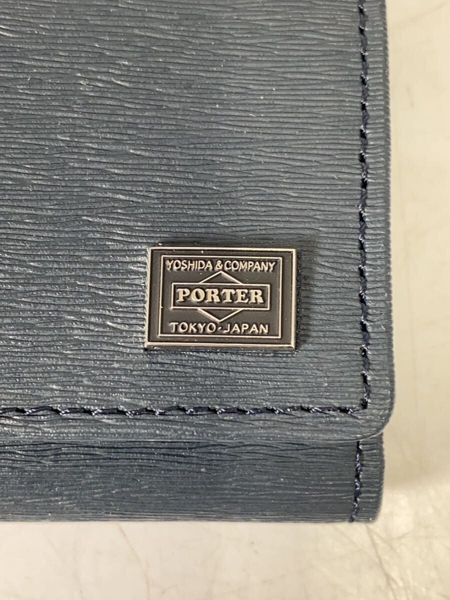 PORTER◆キーケース/レザー/NVY/無地/メンズ PORTER◆キーケース/レザー/NVY/無地/メンズ
