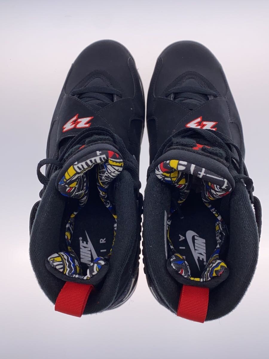 NIKE◆ハイカットスニーカー_305381-062/US10/BLK/コットン NIKE◆ハイカットスニーカー_305381-062/US10/BLK/コットン