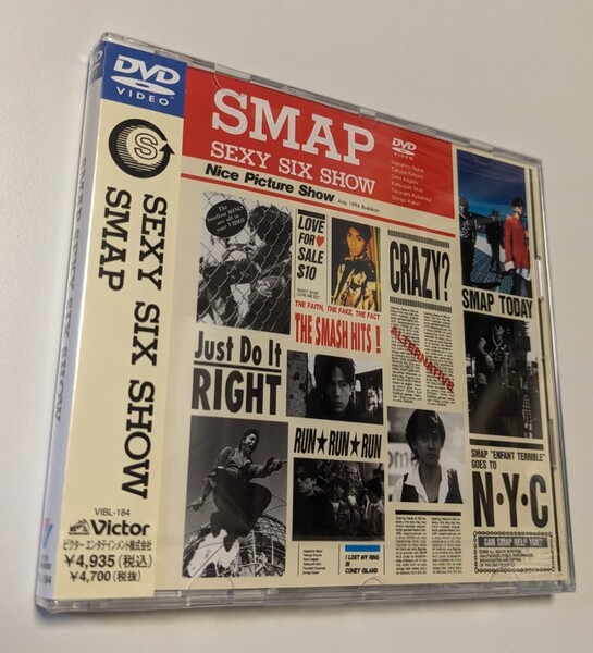 MR 匿名配送 DVD SMAP Sexy Six Show スマップ 4988002455683