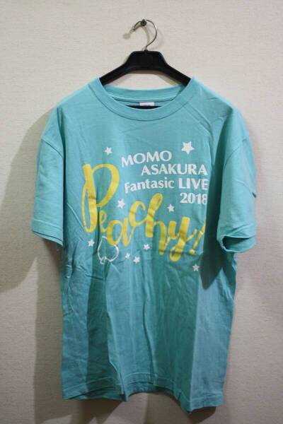 Tシャツ 新品同様 麻倉もも (検索:夏服/アロハシャツ/メンズ/レディース/海水着/カジュアル/部屋着/洋服/ライブツアー/コンサート)