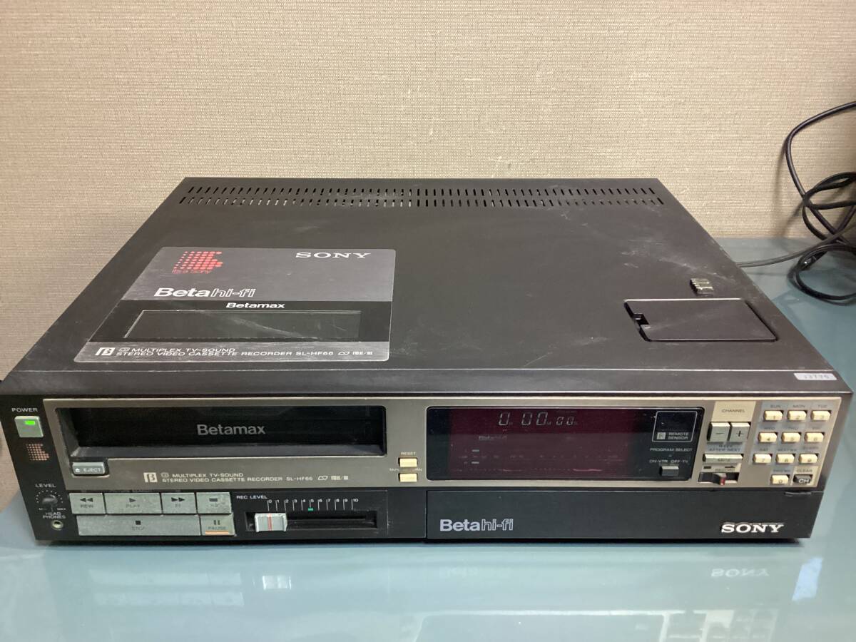 Yahoo!オークション -「66.」(ベータビデオデッキ) (ビデオ Yahoo!オークション -「66.」(ベータビデオデッキ) (ビデオ