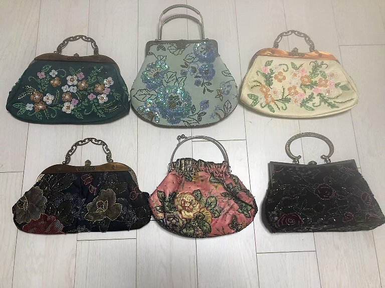 Yahoo!オークション -「刺繍 ビーズ バッグ」(女性和服、着物 Yahoo!オークション -「刺繍 ビーズ バッグ」(女性和服、着物