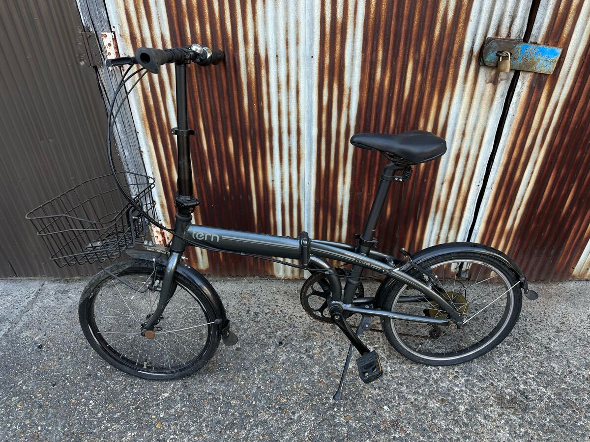 スイスイ進む折りたたみ自転車】tern LINK B7【USED/2016年