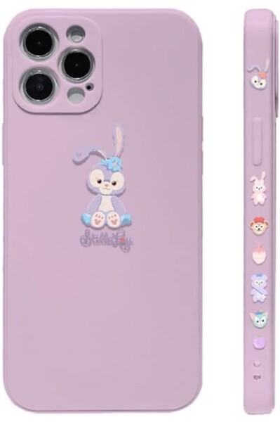 2308044 iPhone13側面横絵柄付き ステラルー キャラクター スマホケース 携帯カバー 携帯保護 ディズニー ダッフィー アイフォンケース