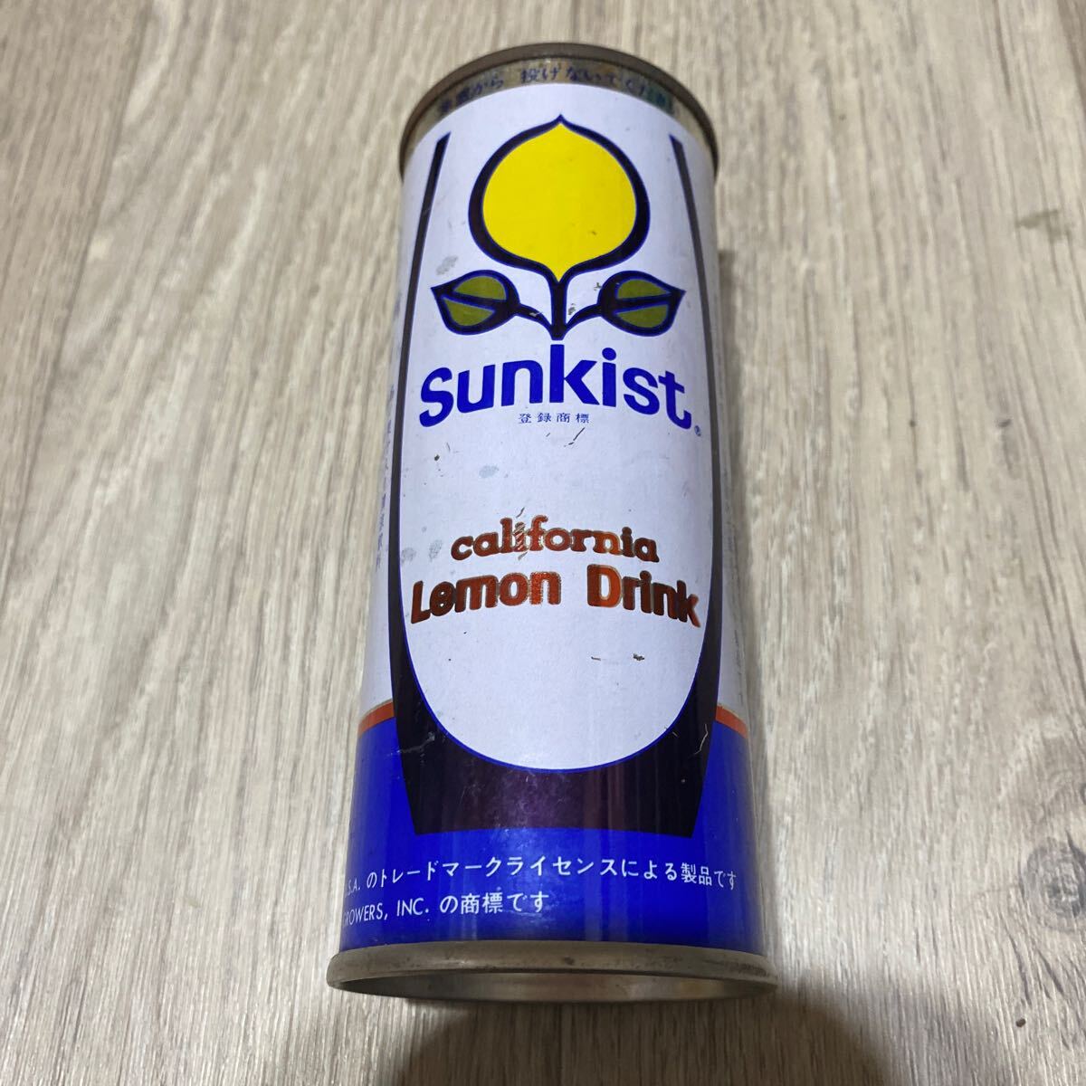 缶ジュース レトロ： カリフォルニア 