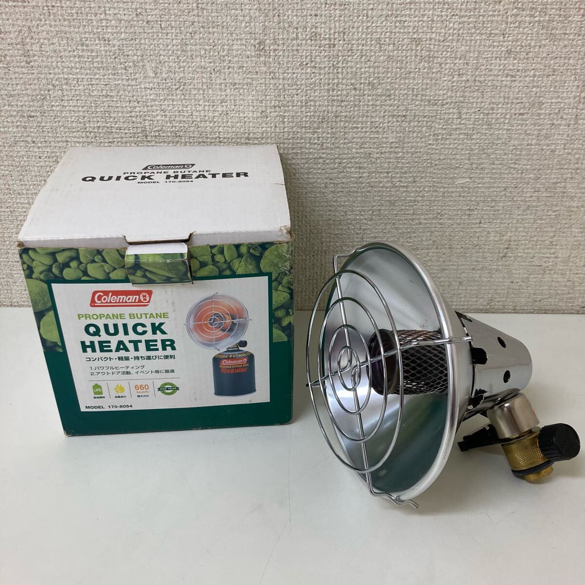 コールマン クイックヒーター モデル 170-8054 使用少 状態良