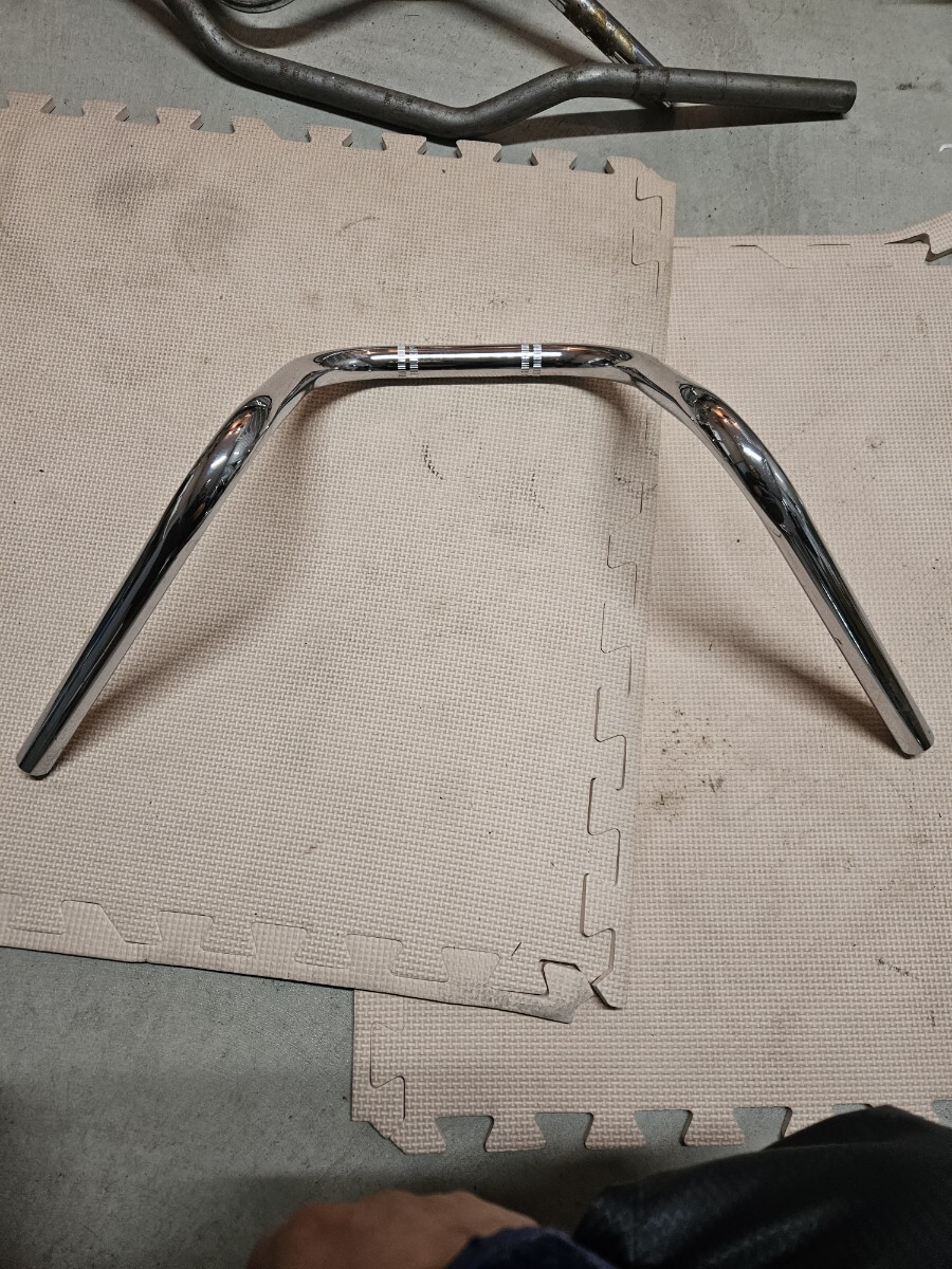 希少 ハリケーン 当時物 一文字 ハンドル カタカナステッカー
