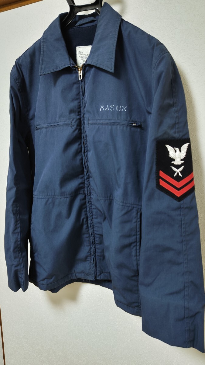 ☆US NAVY☆ 米海軍 85年納入 ユーティリティジャケット C-4051