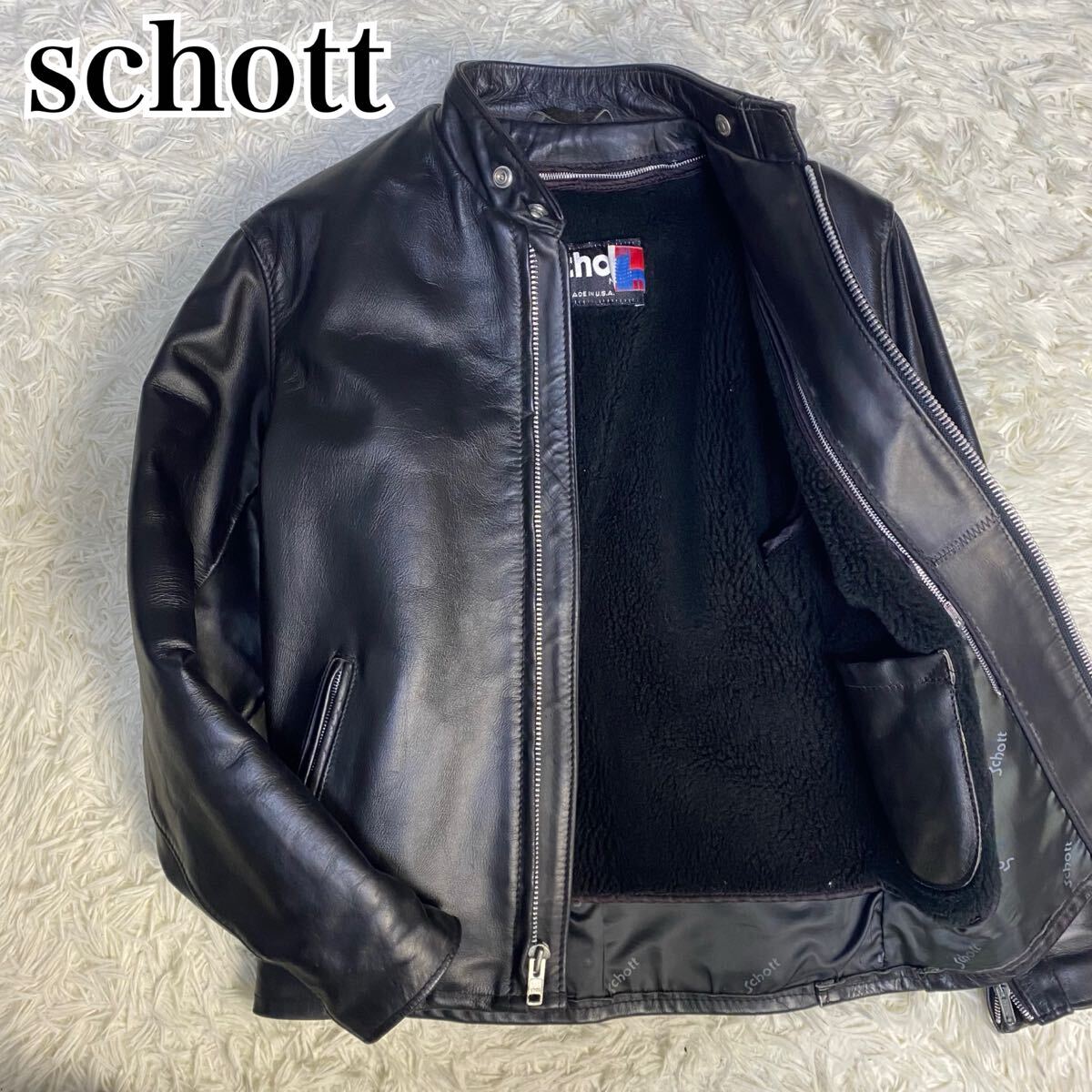 2025年最新】Yahoo!オークション -schott シングルライダース 36 2025年最新】Yahoo!オークション -schott シングルライダース 36