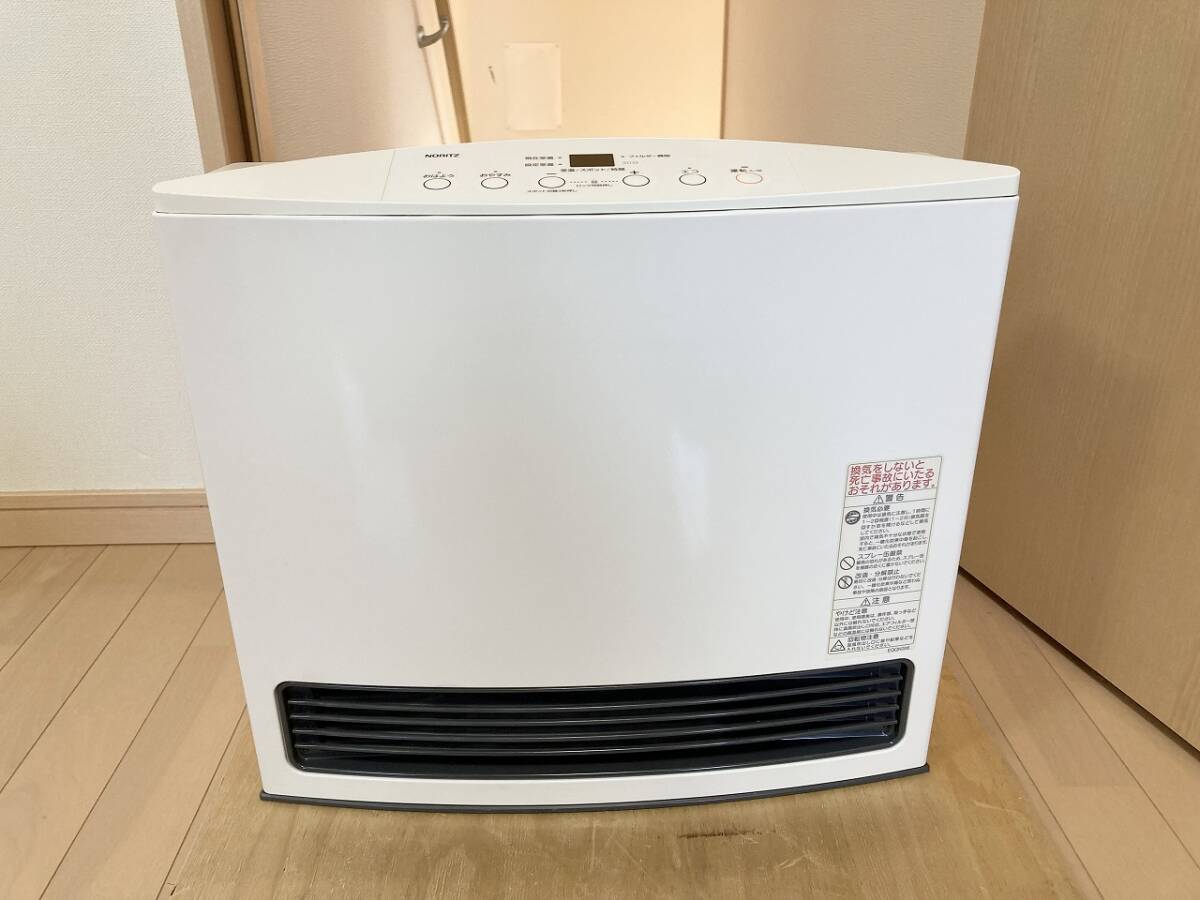 ノーリツ ガスファンヒーター 「GFH-4004S-W5」 10～14畳 ガス