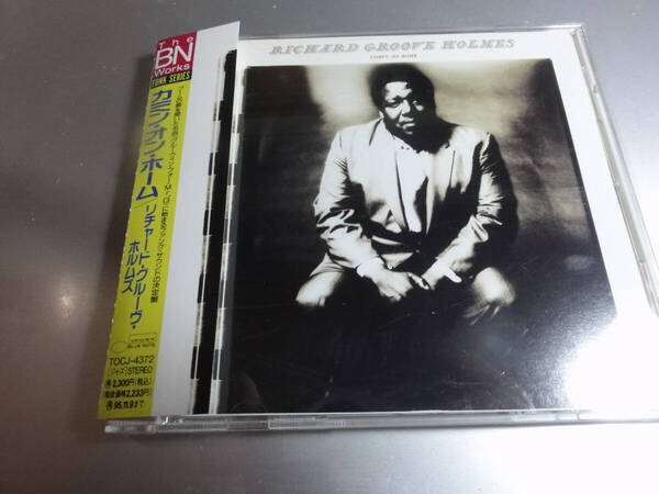 RICHARD GROOVE HOLMES リチャード・”グルーヴ”・ホームズ COMIN ON HOME 帯付き国内盤