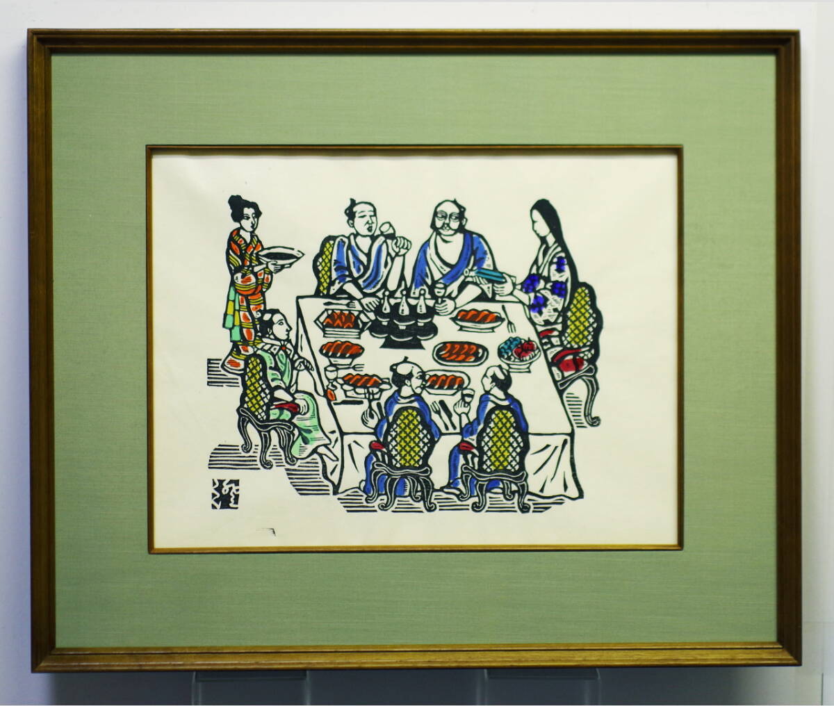 Yahoo!オークション -「川上澄生」(木版画) (版画)の落札相場