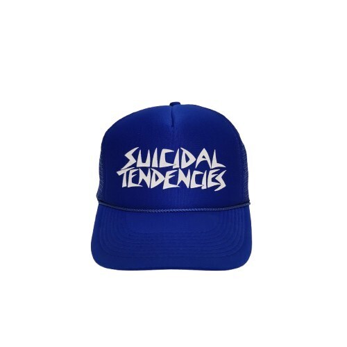 即決 90s スーサイダル Suicidal Tendencies メッシュ キャップ CAP VENICE 青