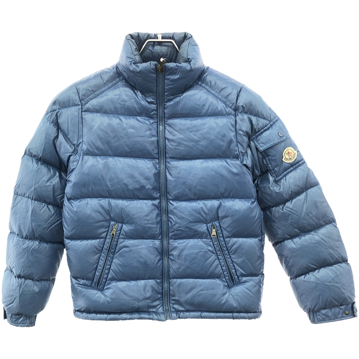 MONCLER モンクレール MAYA GIUBBOTTO JACKET KIDS ナイロンダウンジャケット 68950 ブルー 152cm ITCKZZGF4SSO
