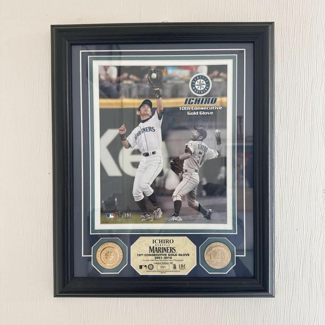 【未開封】イチロー 額付き写真フォトプラーク2006年 WBC 優勝記念品 Yahoo!オークション -「フォトプラーク」の落札相場・落札価格