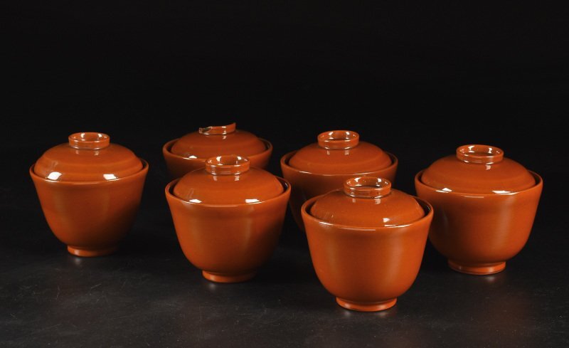 魅力的な価格 小吸物碗 金閣】懐石 可愛い 送料無料 旧家蔵出 五客 野菜蒔絵 椀