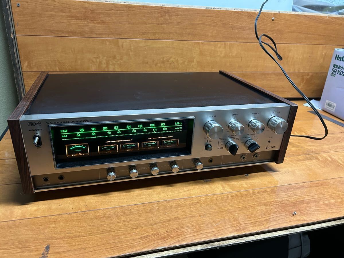 Yahoo!オークション -「victor cd4」(アンプ) (オーディオ機器 Yahoo!オークション -「victor cd4」(アンプ) (オーディオ機器